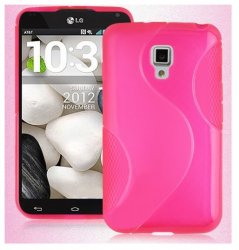 Back Cover Optimus L7 II Dual Style Pink
