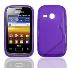 Back Cover S6310 Galaxy Young Style Purple