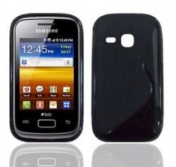 Back Cover S6310 Galaxy Young Style Black