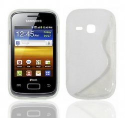 Back Cover S6310 Galaxy Young Style White
