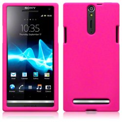 Silikonskydd Xperia S Pink
